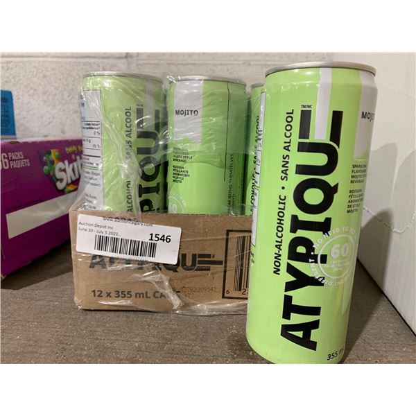 Atypique Non-Alchoholic Mojito Drink 12x355ml