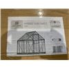 Image 2 : Hybrid 6 ft. x 8 ft. Greenhouse Kit - Grey Structure & Hybrid Panels