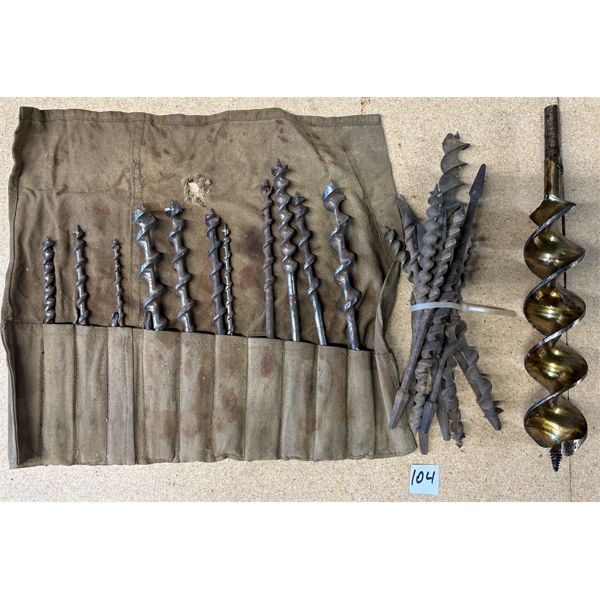 QTY WOOD DRILL BITS 