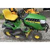Image 2 : JOHN DEERE E160 LAWN TRACTOR - 48 INCH CUT - 60 HRS - HYDRO STATIC