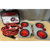 Image 1 : LOT OF 2 - NEW BOOSTER CABLES & TRAILER LIGHT SET