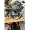 Image 3 : LOT OF 2 - RYOBI 10 INCH MITER SAW ON STAND & LUMBER ROLLER