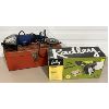 Image 1 : LOT OF 2 - ANGLE GRINDER AND NEW RADLEY BELT SANDER.