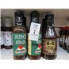 Image 1 : 7-BCR BBQ Sh*t Sauce, B & B Charcoal Sauce - 7 X $