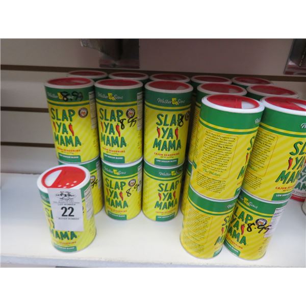 25-Walker & Sons Slap Ya Mama Low Sodium Cajun Seasoning - 25 X $