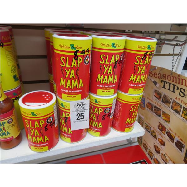 19-Walker & Sons Slap Ya Mama Hot Blend Cajun Seasoning - 19 X $