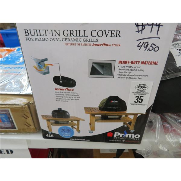 8-Primo Built In Grill Cover - 8 X $