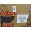 Image 2 : 3-Weber 22" Aqua or Yellow Kettle Grill - 3 X $