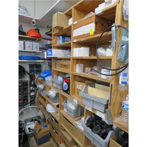 Asst. Hardware/Supplies On Shelves