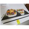 Image 3 : 4 - Chefman Glasstop Warming Tray - 4 X $