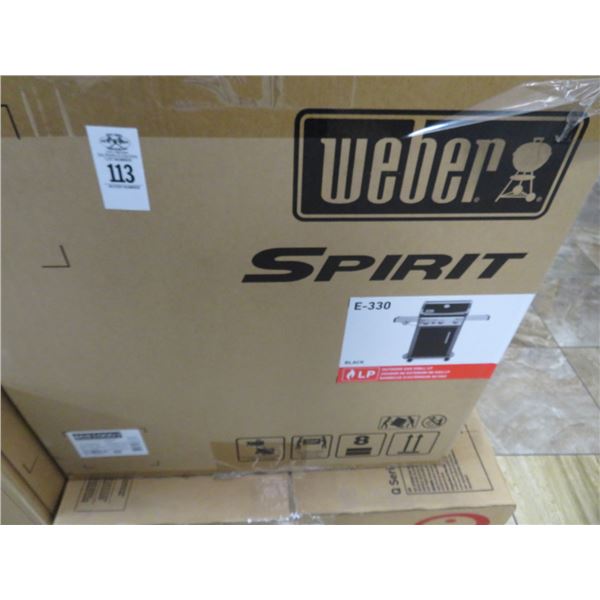 Weber Spirit E-330 BBQ - Black