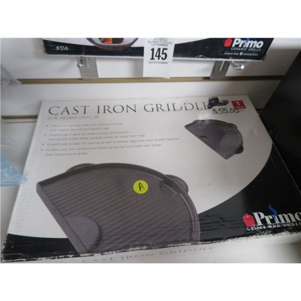 Primo Cast Iron Griddle