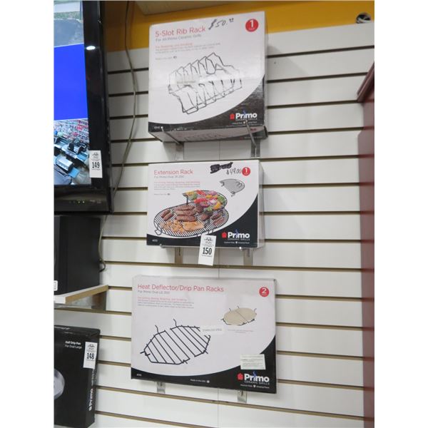 3-Primo Rub Rack, Extention Rack or Drip Pan Rack - 3 X $