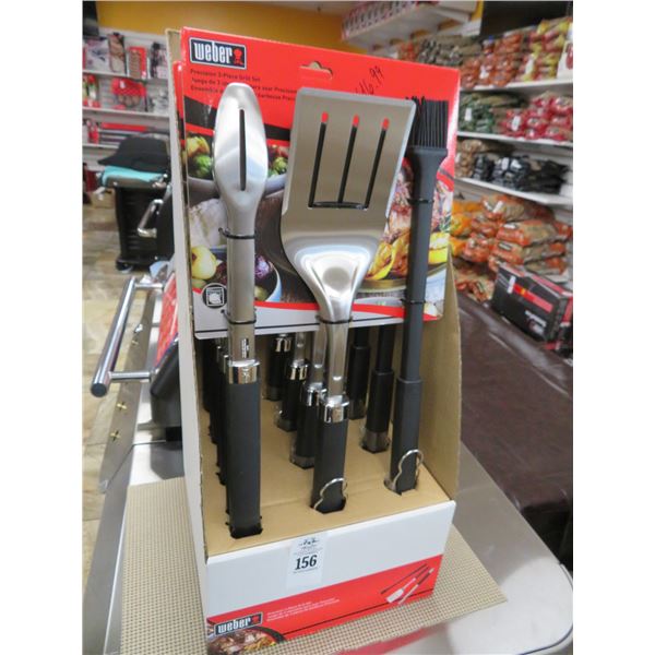 4-Weber Precision 3 Pc. Grill Set - 4 X $