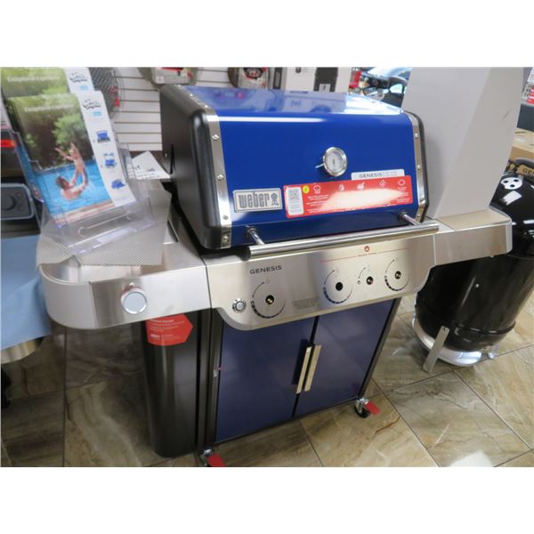 Weber Genesis Black/Blue LP Gas Grill