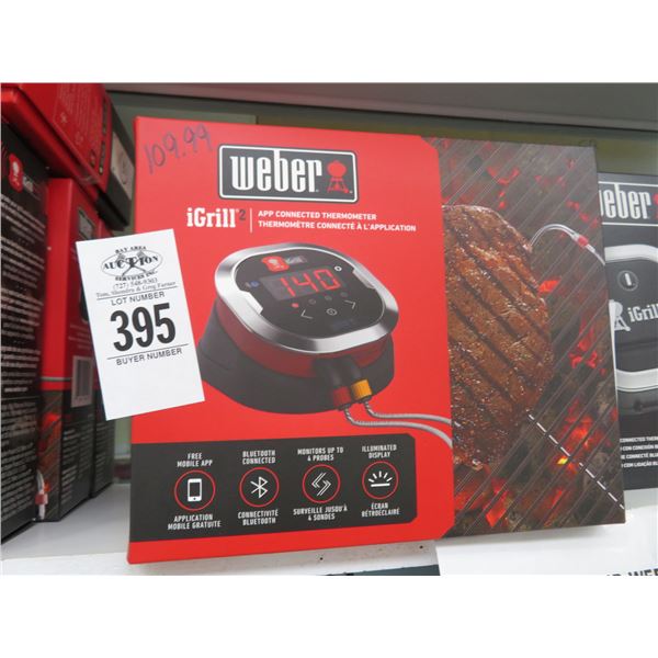 3-Weber IGrill App Connected Thermometer - 3 X $