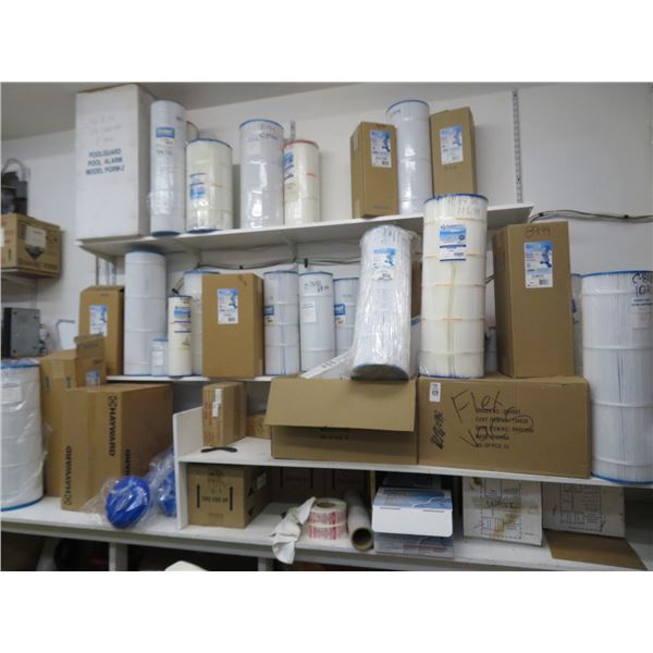 Filter Cartridges On Wall Approx. 34 + Parts