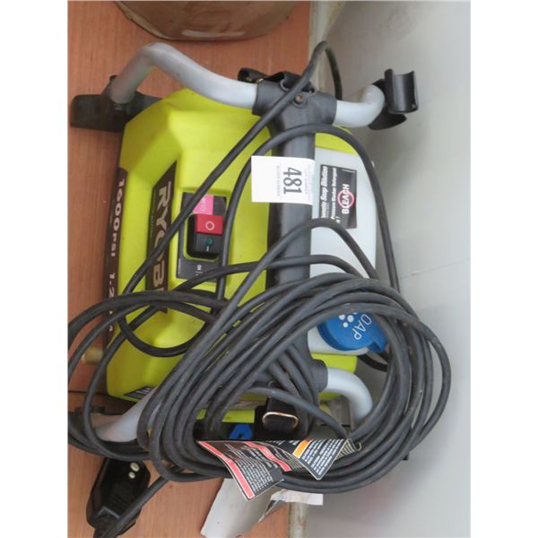 Ryobi 1600 PSI Electric Pressure Washer