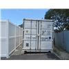 Image 3 : 10' x 10' x 8' White Shipping Container