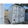 Image 4 : 10' x 10' x 8' White Shipping Container