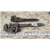 Image 1 : Pair of Pipe wrenches