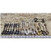 Image 1 : Collection of vintage spoons - some silver plated