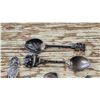 Image 5 : Collection of vintage spoons - some silver plated