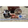 Image 2 : Vintage Brownie Hawkeye camera, with flash and extra film - comes with lovely leather carrying case