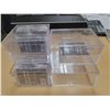 Image 1 : 4 clear card holder boxes + some hinged boxes