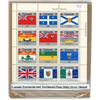 Image 1 : Canadian Provincial and Territorial flag stamps - mint