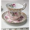 Image 2 : Royal Albert Bone China Cups/Saucers and Lady Margaret Fine Bone Queen Anne Cup/Saucer, Sugar