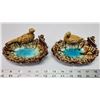 Image 1 : Two Porcelain Birds n Ponds
