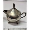 Image 2 : Metal Teapot/Creamer with Lord Nelson Pottery Pitcher