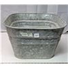 Image 1 : Galvanized Metal Tub