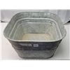 Image 2 : Galvanized Metal Tub