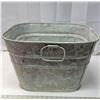 Image 4 : Galvanized Metal Tub