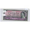 Image 1 : 1954 Canadian "Devil Face" 10 Dollar Bill
