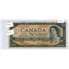 Image 1 : 1954 Canadian "Devil Face" 50 Dollar Bill