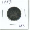 Image 1 : 1883 Canadian 25 Cent Coin