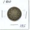 Image 1 : 1900 Canadian 25 Cent Coin