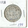 Image 1 : 1938 Canadian 50 Cent Coin