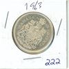 Image 1 : 1963 Canadian 50 Cent Coin