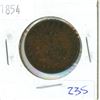 Image 1 : 1854 Bank of Upper Canada Half Penny Token