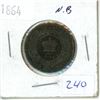 Image 1 : 1864 New Brunswick 1 Cent Coin