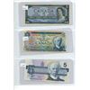 Image 6 : Lot of Canadian Bills - 1937, 1954 and 1973 1 dollar bills; 1954, 1974 and 1986 2 dollar bills; and 
