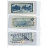 Image 7 : Lot of Canadian Bills - 1937, 1954 and 1973 1 dollar bills; 1954, 1974 and 1986 2 dollar bills; and 