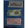 Image 5 : Lot of Canadian Bills - 1937 $1, 1954 $2, 1986 $5, 1954 $10, 2004 $20, 1988 $50