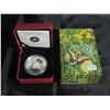 Image 1 : 2013 Canadian $20 Fine Silver Coin Colored Tiger Swallow