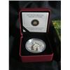 Image 2 : 2013 Canadian $20 Fine Silver Coin Colored Tiger Swallow