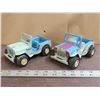 Image 1 : 2 Vintage metal Tonka Safari Jeeps